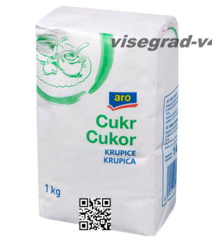 ARO Cukr krupice 10x1kg Zucker Gries (normal)